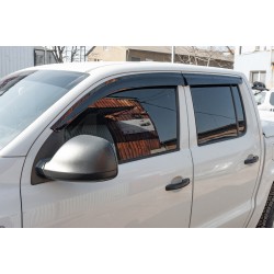 Ветровики (4 шт., Sunplex Sport) для Volkswagen Amarok 2010-2022 гг