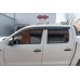 Ветровики (4 шт., Sunplex Sport) для Volkswagen Amarok 2010-2022 гг