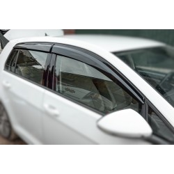 Ветровики HB (4 шт, Sunplex Sport) для Volkswagen Golf 7/E-Golf