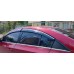 Ветровики с хромом (4 шт, Sunplex Chrome) для Chevrolet Cruze 2009-2015 гг