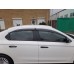 Ветровики с хромом (4 шт, Sunplex Chrome) для Citroen C-Elysee