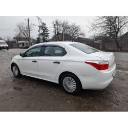 Ветровики с хромом (4 шт, Sunplex Chrome) для Citroen C-Elysee