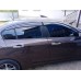 Ветровики с хромом (4 шт, Sunplex Chrome) для Fiat Tipo 2016- гг