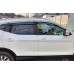 Ветровики с хромом (4 шт, Sunplex Chrome) для Nissan Qashqai 2014-2021 гг