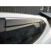 Ветровики с хромом (4 шт, Sunplex Chrome) для Renault Clio V 2019-2025гг