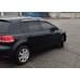 Ветровики с хромом (4 шт, Sunplex Chrome) для Volkswagen Golf 5