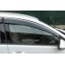 Ветровики с хромом HB (4 шт, Sunplex Chrome) для Volkswagen Golf 7/E-Golf