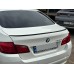 Спойлер LIP F10 (Sunplex, чорний) (127см *6,3см) для BMW 5 серія F-10/11/07 2010-2016 рр