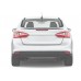 Спойлер Sedan LIP (Sunplex, чорний) (107,2см *5,5см) для Ford Focus III 2011-2017 рр