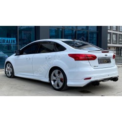 Спойлер Sedan LIP (Sunplex, чорний) (107,2см *5,5см) для Ford Focus III 2011-2017 рр
