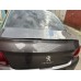 Спойлер LIP (Sunplex, черный) (118,5см*5,5см) для Peugeot 301