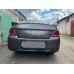 Спойлер LIP (Sunplex, черный) (118,5см*5,5см) для Peugeot 301