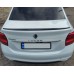Спойлер LIP (Sunplex, черный) (118,5см*5,5см) для Renault Logan II 2013-2022 гг