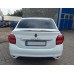 Спойлер LIP (Sunplex, чорний) (118,5см *5,5см) для Dacia Logan II 2013-2022 рр