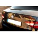 Спойлер LIP (Sunplex, черный) (119,2см* 7,3см) для Skoda Superb 2015-2024 гг