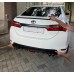 Спойлер LIP (Sunplex, черный) (118см*6,4см) для Toyota Corolla 2013-2019 гг