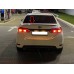 Спойлер LIP (Sunplex, черный) (118см*6,4см) для Toyota Corolla 2013-2019 гг