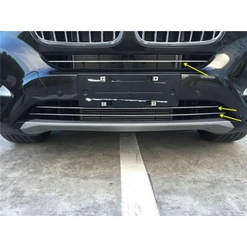 Комплект накладок на решітку бампера для BMW X6 F-16 2014-2019 рр