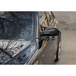 Накладки на зеркала 2010-2012 (2 шт, BMW-style) для Ауди A3
