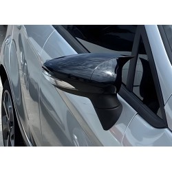 Накладки на дзеркала BMW-Style (2 шт) для Ford Fiesta 2008-2017 рр