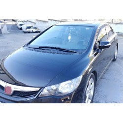 Накладки на зеркала BMW-style (2 шт) для Honda Civic Sedan VIII 2006-2011 гг