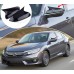 Накладки на зеркала BMW-style (2 шт) для Honda Civic Sedan X 2016-2021 гг
