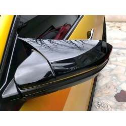 Накладки на зеркала BMW-style (2 шт) для Honda Civic Sedan X 2016-2021 гг