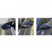 Накладки на зеркала без выреза под поворот BMW-style (2 шт) для Hyundai Accent 2011-2017 гг