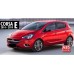 Накладки на дзеркала BMW-Style (2 шт) для Opel Corsa E 2015-2019 рр