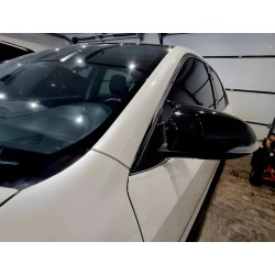 Накладки на дзеркала BMW-Style (2 шт) для Toyota Auris 2012-2018 рр