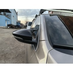 Накладки на зеркала BMW-style (2 шт, для EU) для Volkswagen Passat B7 2012-2015 гг