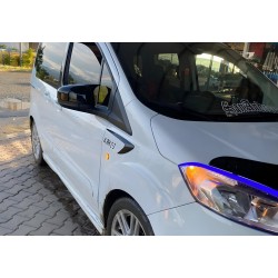 Накладки на дзеркала BMW-style (2018-2025, 2 шт) для Ford Courier рр