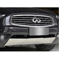 Передняя накладка Libao (пластик) для Infiniti QX70 2013-2019 гг