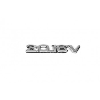 Надпись 2.0 16V для Opel Vectra B 1995-2002 гг