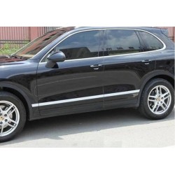 Молдинги дверные Libao (4 шт, пласт) для Porsche Cayenne 2010-2017 гг