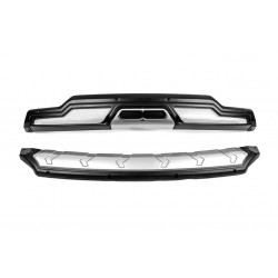 Передняя и задняя накладки V2 (2 шт) для Lexus NX 2014-2021 гг