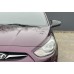 Накладки на зеркала с вырезом под поворот BMW-style (2 шт) для Hyundai Accent 2011-2017 гг