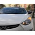 Накладки на зеркала с вырезом под поворот BMW-style (2 шт) для Hyundai Elantra (MD/UD) 2011-2015 гг