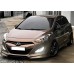 Накладки на зеркала с вырезом под поворот BMW-style (2 шт) для Hyundai I-30 2012-2017 гг