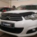 Дефлектор капота (Eurocap) для Citroen C-4 2010-2018 гг