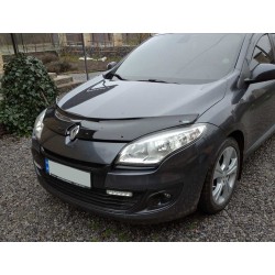 Дефлектор капота 2009-2013 (EuroCap) для Renault Megane III