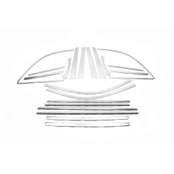Полная окантовка стекол 2010-2014 (4 шт, Libao) для Chery Tiggo 1
