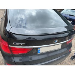Спойлер LIP F07 (Sunplex, чорний) (127см *6,3см) для BMW 5 серія F-10/11/07 2010-2016 рр