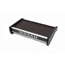 Полка на панель (2001-2010, Черная с красной нитью) для Nissan Primastar