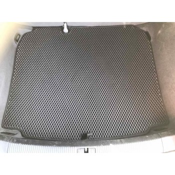 Коврик багажника (3D/5D, EVA, черный) для Ауди A3 2003-2012 гг