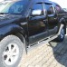 Молдинг на двери (4 шт, ABS) для Nissan Navara 2006-2015 гг