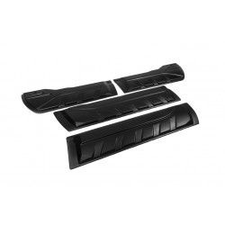 Молдинг на двери (4 шт, ABS) для Nissan Navara 2006-2015 гг