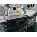 Полка на панель (Черная с красной нитью) для Renault Master 1998-2010 гг