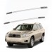 Рейлинги оригинальный дизайн Grey (2 шт) для Toyota Highlander 2008-2013 гг