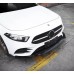 Передняя лип юбка (черная) для Mercedes A-сlass W177 2018- гг